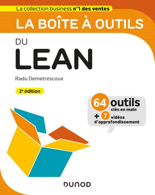 Cover of the book La boîte à outils du Lean - 2e éd. by Radu Demetrescoux, Dunod