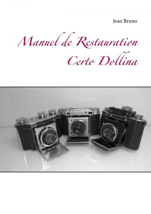 Cover of the book Manuel de Restauration Certo Dollina by Jean Bruno, Books on Demand