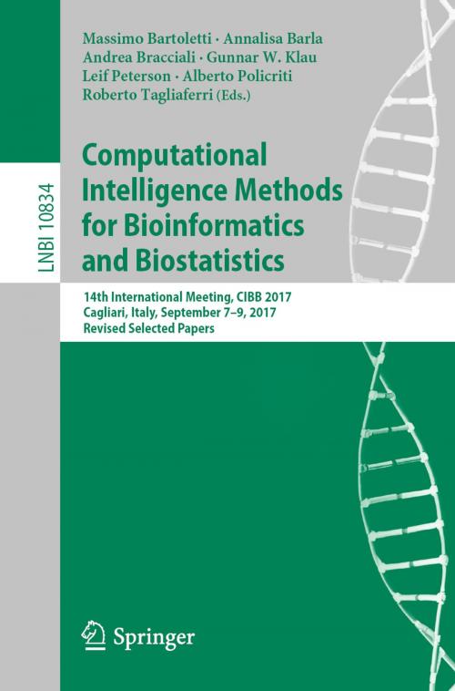 Cover of the book Computational Intelligence Methods for Bioinformatics and Biostatistics by , Springer International Publishing
