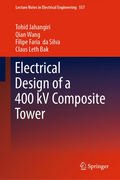 Cover of the book Electrical Design of a 400 kV Composite Tower by Tohid Jahangiri, Qian Wang, Filipe Faria  da Silva, Claus Leth Bak, Springer International Publishing