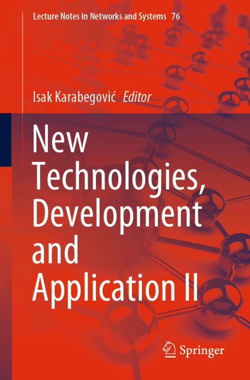 Cover of the book New Technologies, Development and Application II by , Springer International Publishing