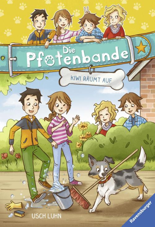 Cover of the book Die Pfotenbande, Band 7: Kiwi räumt auf by Usch Luhn, Ravensburger Buchverlag