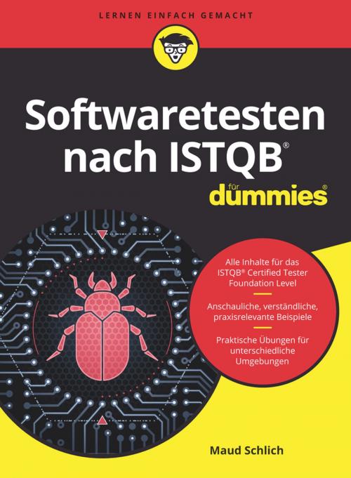 Cover of the book Softwaretesten nach ISTQB für Dummies by Maud Schlich, Wiley