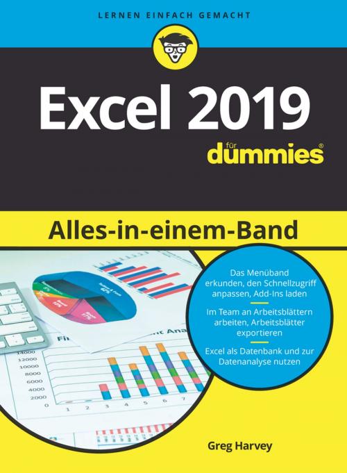 Cover of the book Excel 2019 Alles-in-einem-Band für Dummies by Greg Harvey, Wiley