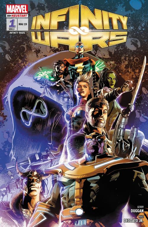 Cover of the book Infinity Wars 1 - Die Hüter der Steine by Gerry Duggan, Marvel bei Panini Comics