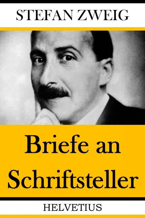 Cover of the book Briefe an Schriftsteller by Stefan Zweig, epubli
