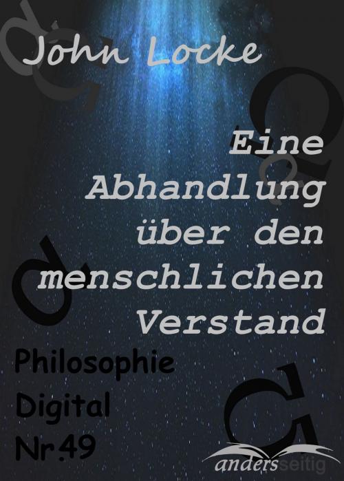 Cover of the book Eine Abhandlung über den menschlichen Verstand by John Locke, andersseitig.de