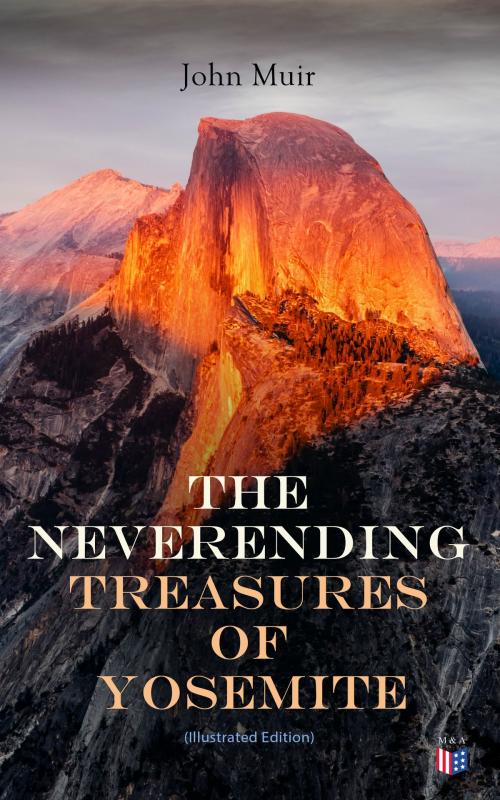Cover of the book The Neverending Treasures of Yosemite (Illustrated Edition) by John Muir, Madison & Adams Press