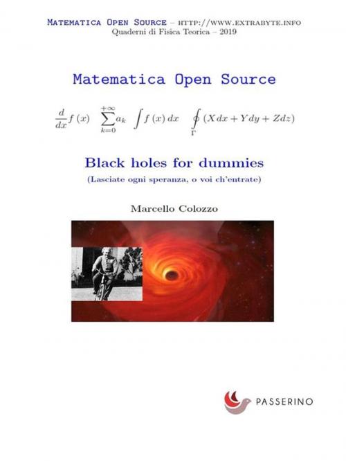 Cover of the book Black holes for dummies by Marcello Colozzo, Passerino