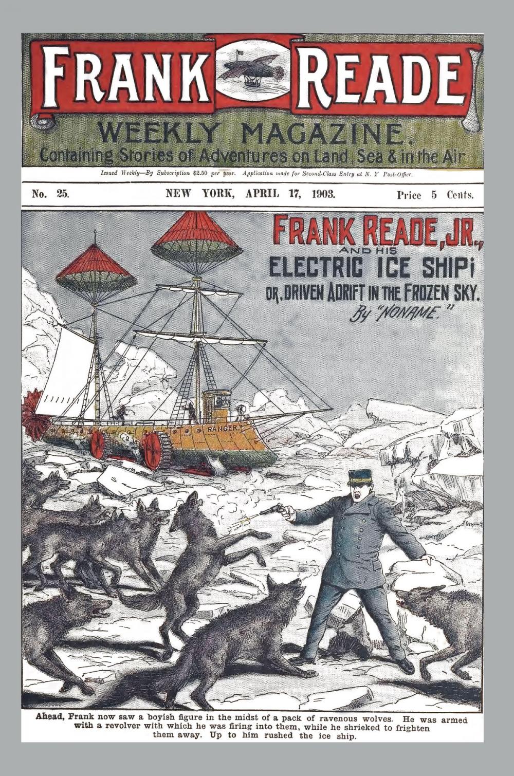 Big bigCover of Frank Reade Jr., and His Electric Air Ship