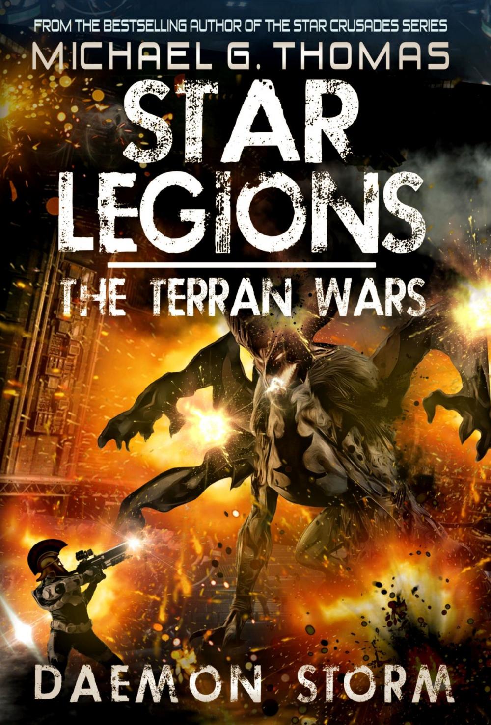 Big bigCover of Daemon Storm (Star Legions: The Terran Wars Book 4)