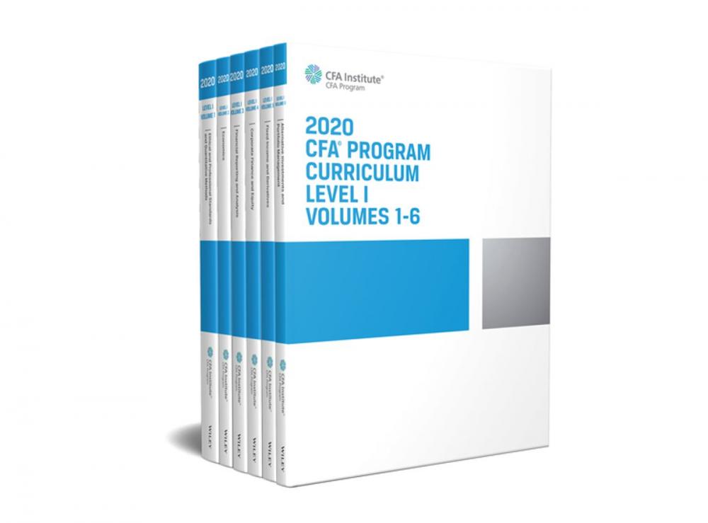 Big bigCover of CFA Program Curriculum 2020 Level I Volumes 1-6 Box Set
