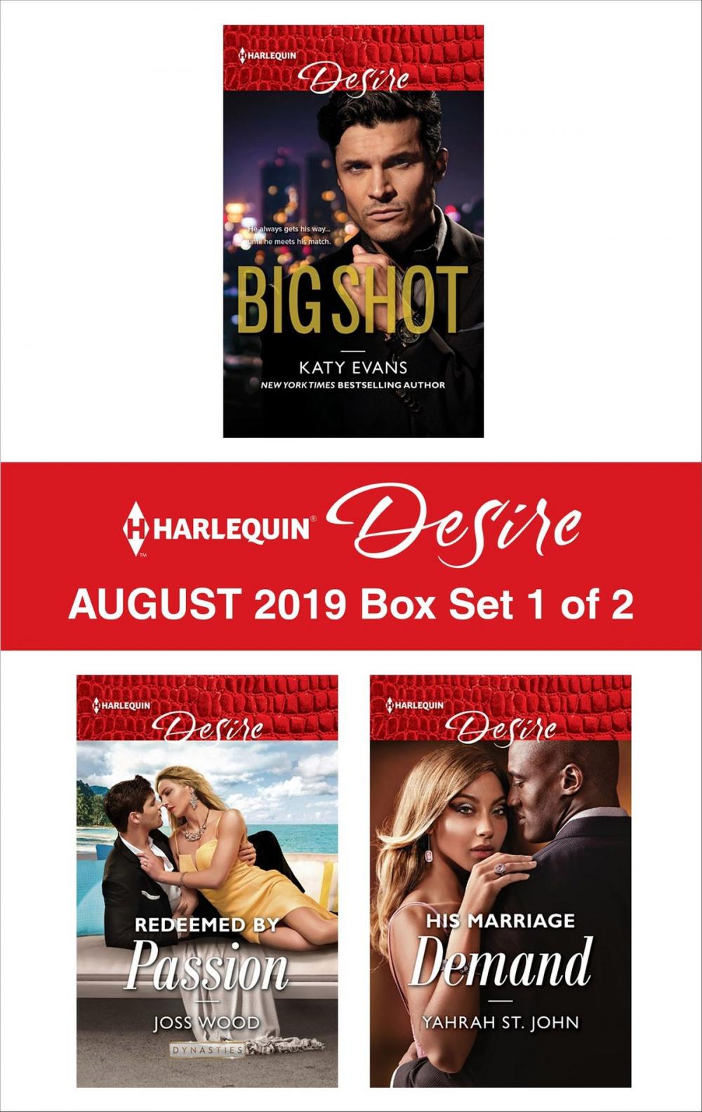 Big bigCover of Harlequin Desire August 2019 - Box Set 1 of 2