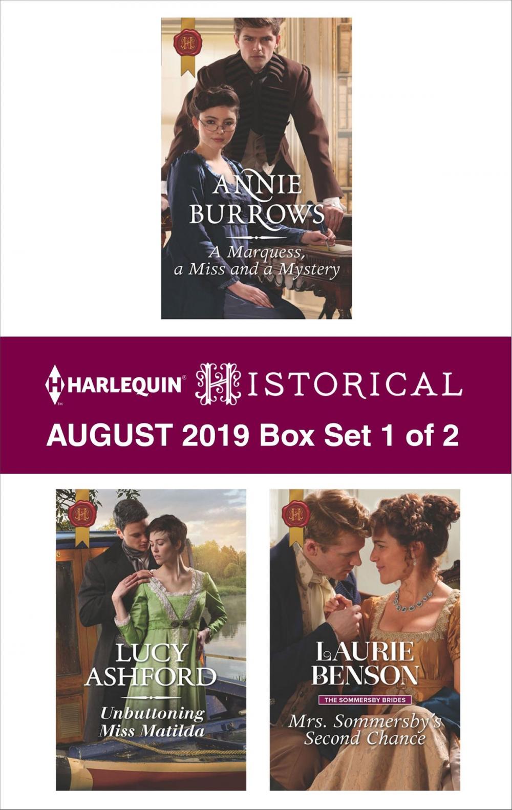 Big bigCover of Harlequin Historical August 2019 - Box Set 1 of 2