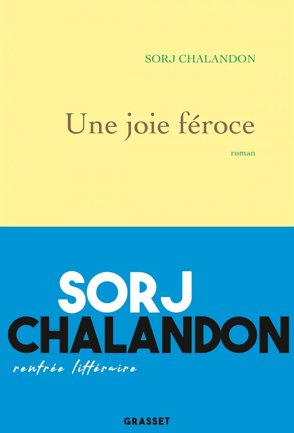 Big bigCover of Une joie féroce