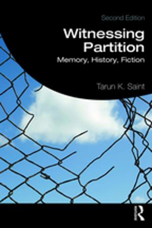 Cover of the book Witnessing Partition by David Childs