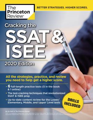 Cover of the book Cracking the SSAT & ISEE, 2020 Edition by コアボカ
