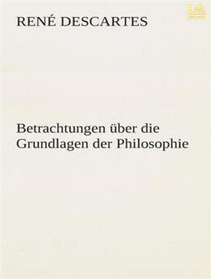 Cover of the book Betrachtungen über die Grundlagen der Philosophie by Plato