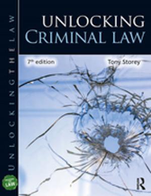 Cover of the book Unlocking Criminal Law by Hannes Lacher
