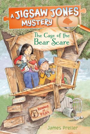 Cover of the book Jigsaw Jones: The Case of the Bear Scare by Chris O'Dowd, Nick V. Murphy, Meg Cabot, Lane Smith, Jennifer Chambliss Bertman