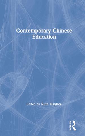 Book cover of Contemporary Chinese Education