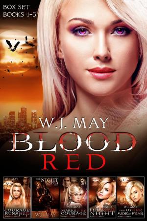 Book cover of Blood Red Box Set Books #1-5