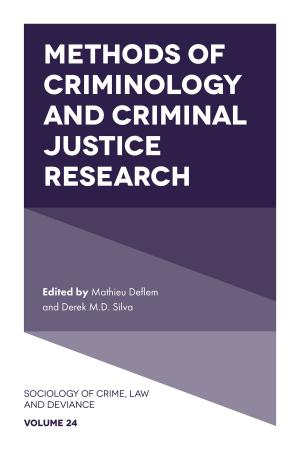 Cover of the book Methods of Criminology and Criminal Justice Research by Derek Moore