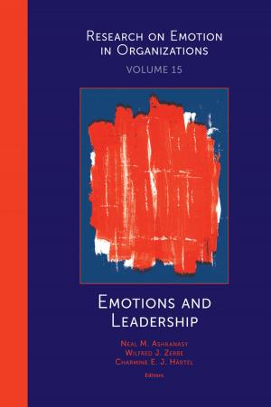 Cover of the book Emotions and Leadership by Brian S. Silverman