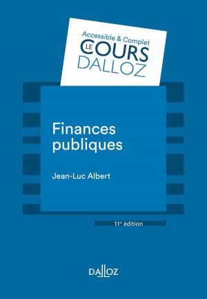 Cover of the book Finances publiques - 11e éd. by Philippe Simler, Delebecque
