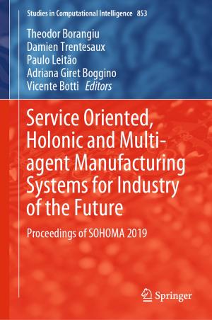 Cover of the book Service Oriented, Holonic and Multi-agent Manufacturing Systems for Industry of the Future by Sourav S. Bhowmick, Boon-Siew Seah