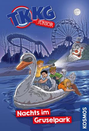 Book cover of TKKG Junior, 7, Nachts im Gruselpark