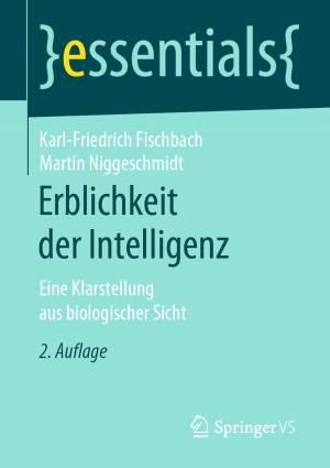 Cover of the book Erblichkeit der Intelligenz by Ursula Augsten