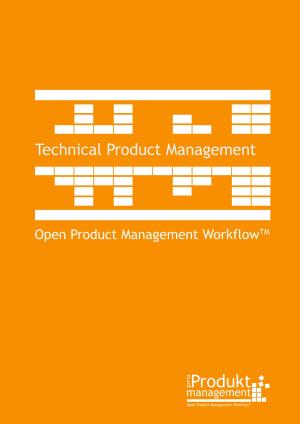 Cover of the book Technical Product Management according to Open Product Management Workflow by Angie Pfeiffer