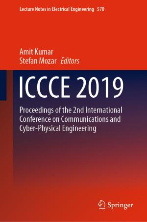 Cover of the book ICCCE 2019 by Pradip K. Dutta, Vinod Kumar