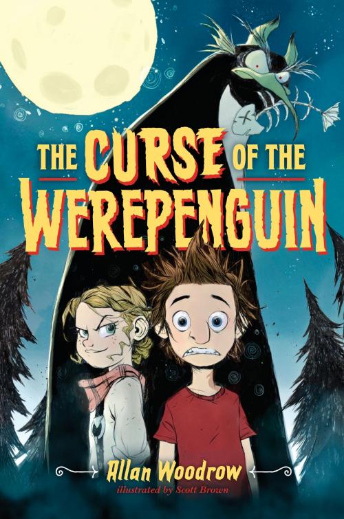 Cover of the book The Curse of the Werepenguin by Allan Woodrow, Penguin Young Readers Group