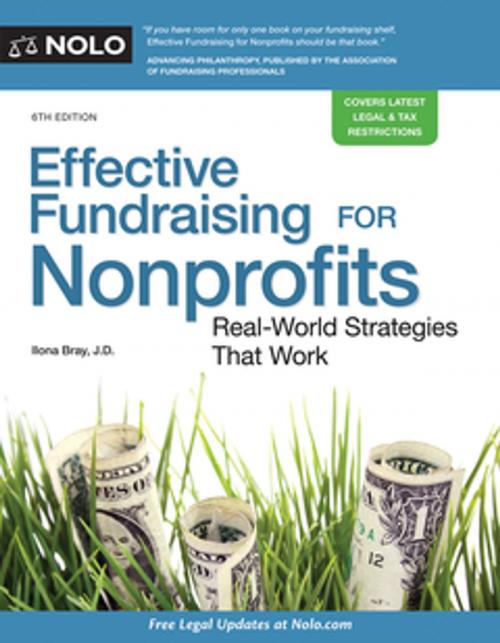 Cover of the book Effective Fundraising for Nonprofits by Ilona Bray, JD, NOLO