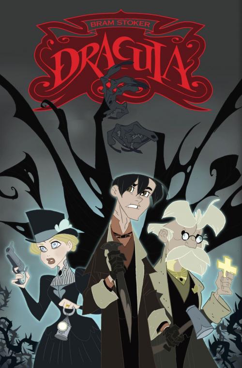 Cover of the book All-Action Classics: Dracula by Ben Caldwell, Bram Stoker, Sterling Children's Books