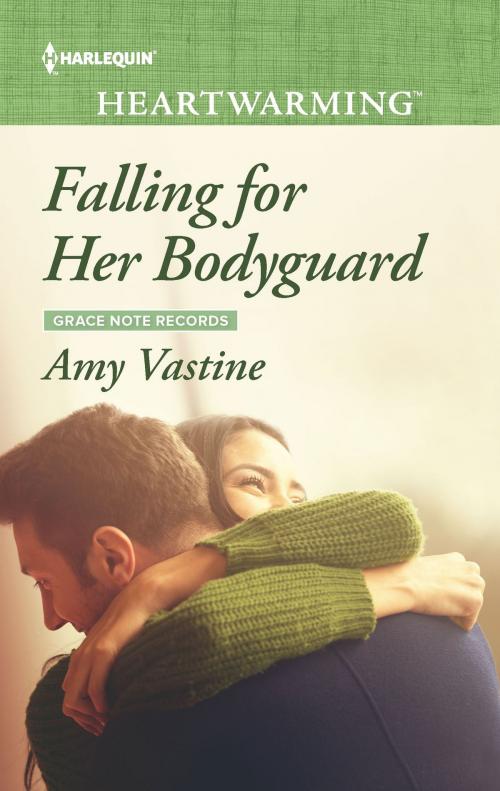 Cover of the book Falling for Her Bodyguard by Amy Vastine, Harlequin