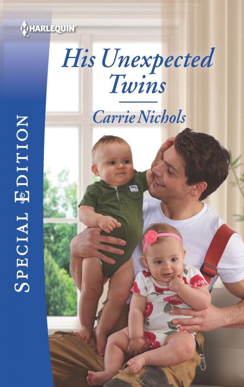 Cover of the book His Unexpected Twins by Carrie Nichols, Harlequin