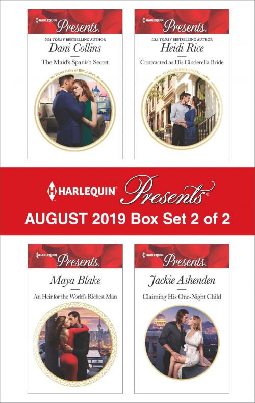 Cover of the book Harlequin Presents - August 2019 - Box Set 2 of 2 by Dani Collins, Maya Blake, Heidi Rice, Jackie Ashenden, Harlequin