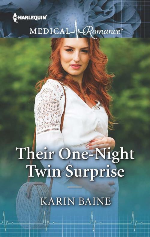 Cover of the book Their One-Night Twin Surprise by Karin Baine, Harlequin