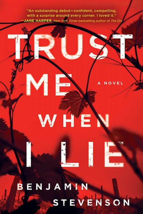 Cover of the book Trust Me When I Lie by Benjamin Stevenson, Sourcebooks