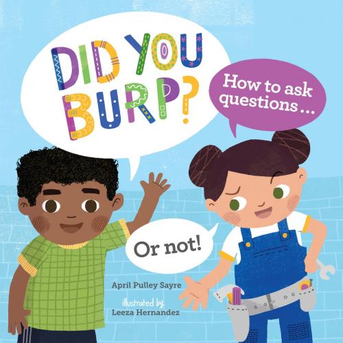 Cover of the book Did You Burp? by April Pulley Sayre, Charlesbridge