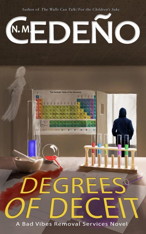 Cover of the book Degrees of Deceit by N. M. Cedeno, Lucky Bat Books