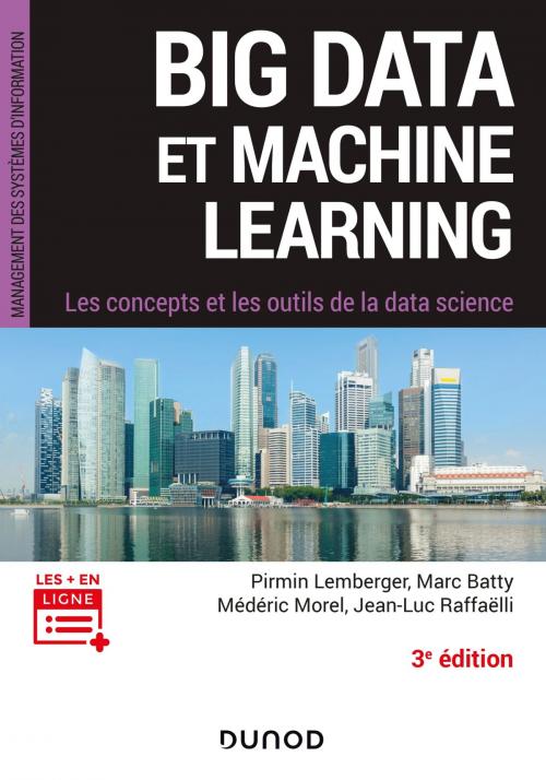Cover of the book Big Data et Machine Learning - 3e éd. by Pirmin Lemberger, Marc Batty, Médéric Morel, Jean-Luc Raffaëlli, Dunod