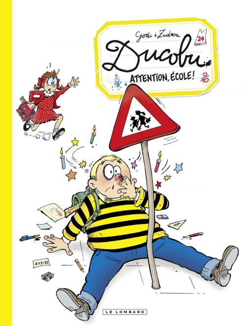 Cover of the book Ducobu - Tome 24 - Attention, école! by Zidrou, Le Lombard