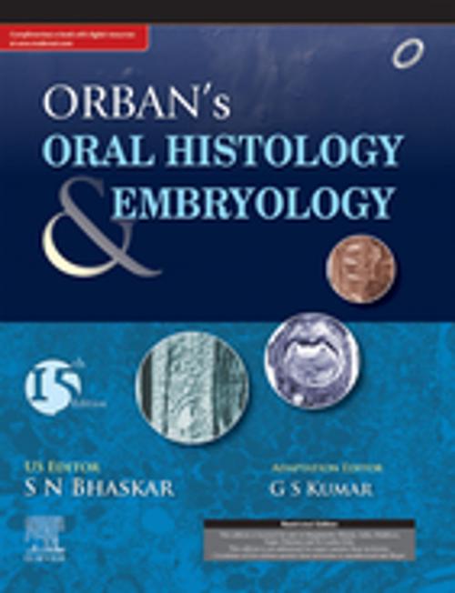 Cover of the book Orban's Oral Histology & Embryology by G. S. Kumar, Elsevier Health Sciences