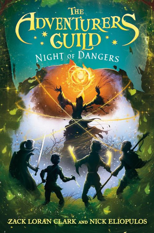Cover of the book Night of Dangers (The Adventurers Guild #3) by Zack Loran Clark, Disney Book Group