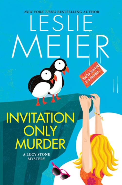 Cover of the book Invitation Only Murder by Leslie Meier, Kensington Books