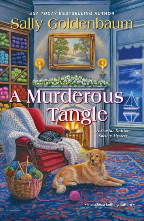 Cover of the book A Murderous Tangle by Sally Goldenbaum, Kensington Books